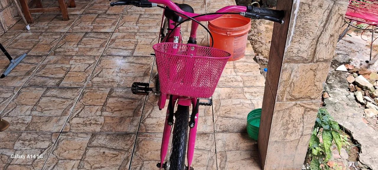 Bicicleta Infantil Rosa - Foto 2