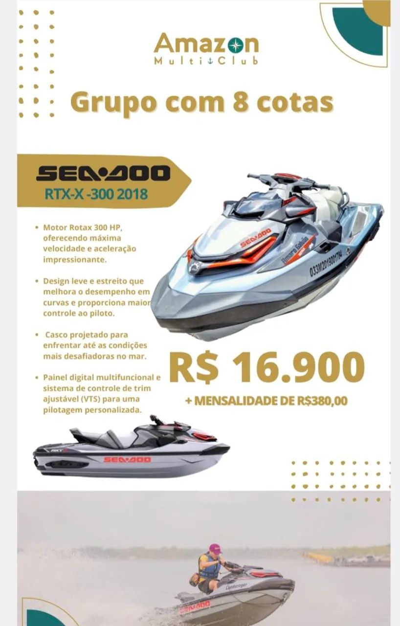 Jet-ski RTX-X300 2018