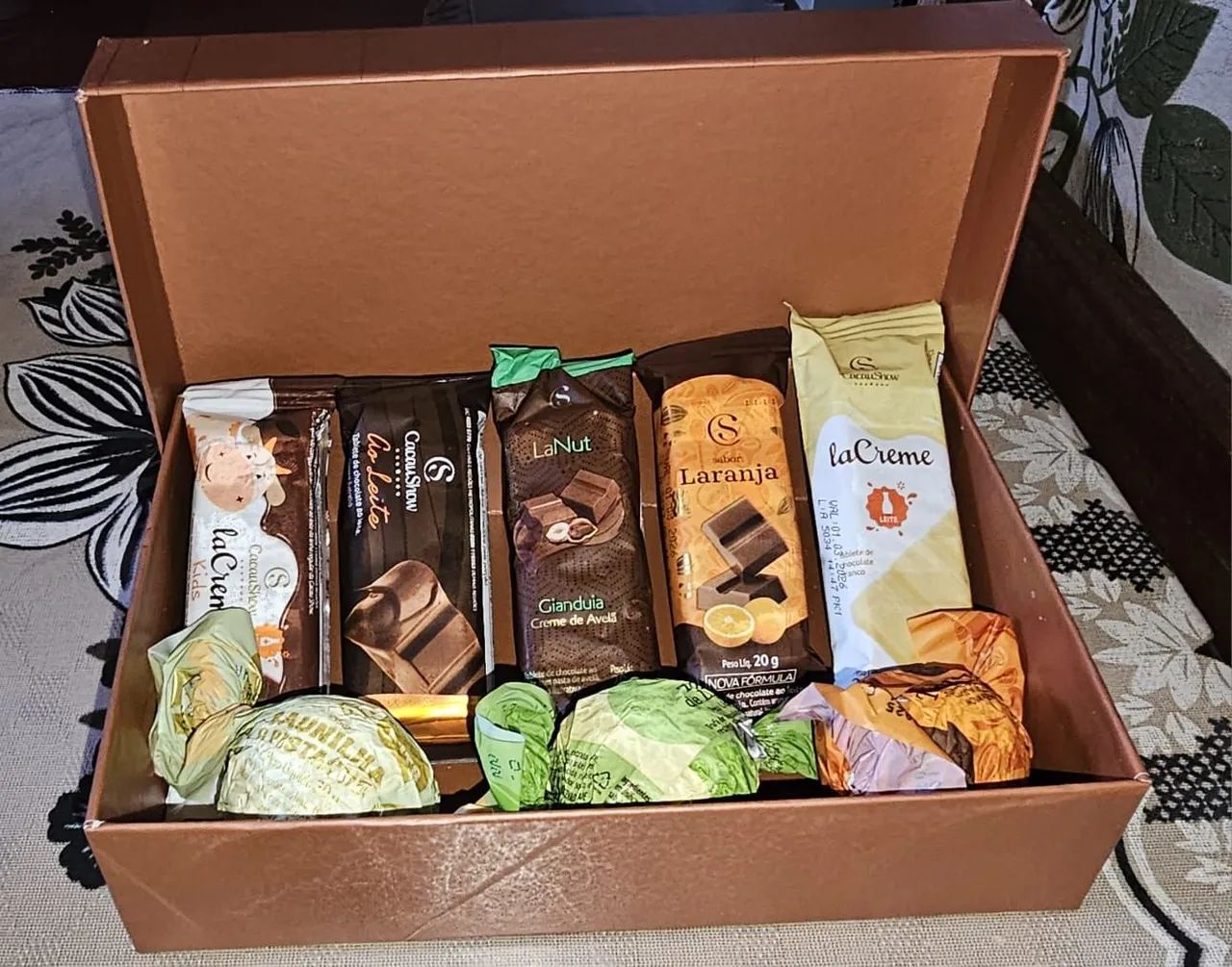 Cesta de chocolates Cacau Show