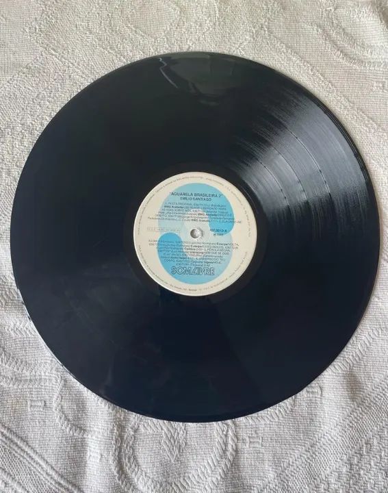 Disco de vinil - Aquarela Brasileira 2 - Emílio Santiago - Foto 3