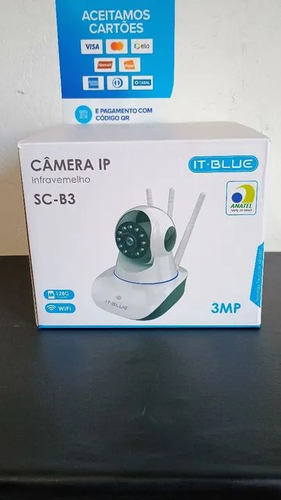 Câmera IP Wi-Fi com monitoramento pelo celular/ SUPER PROMOÇÃO  - Foto 3