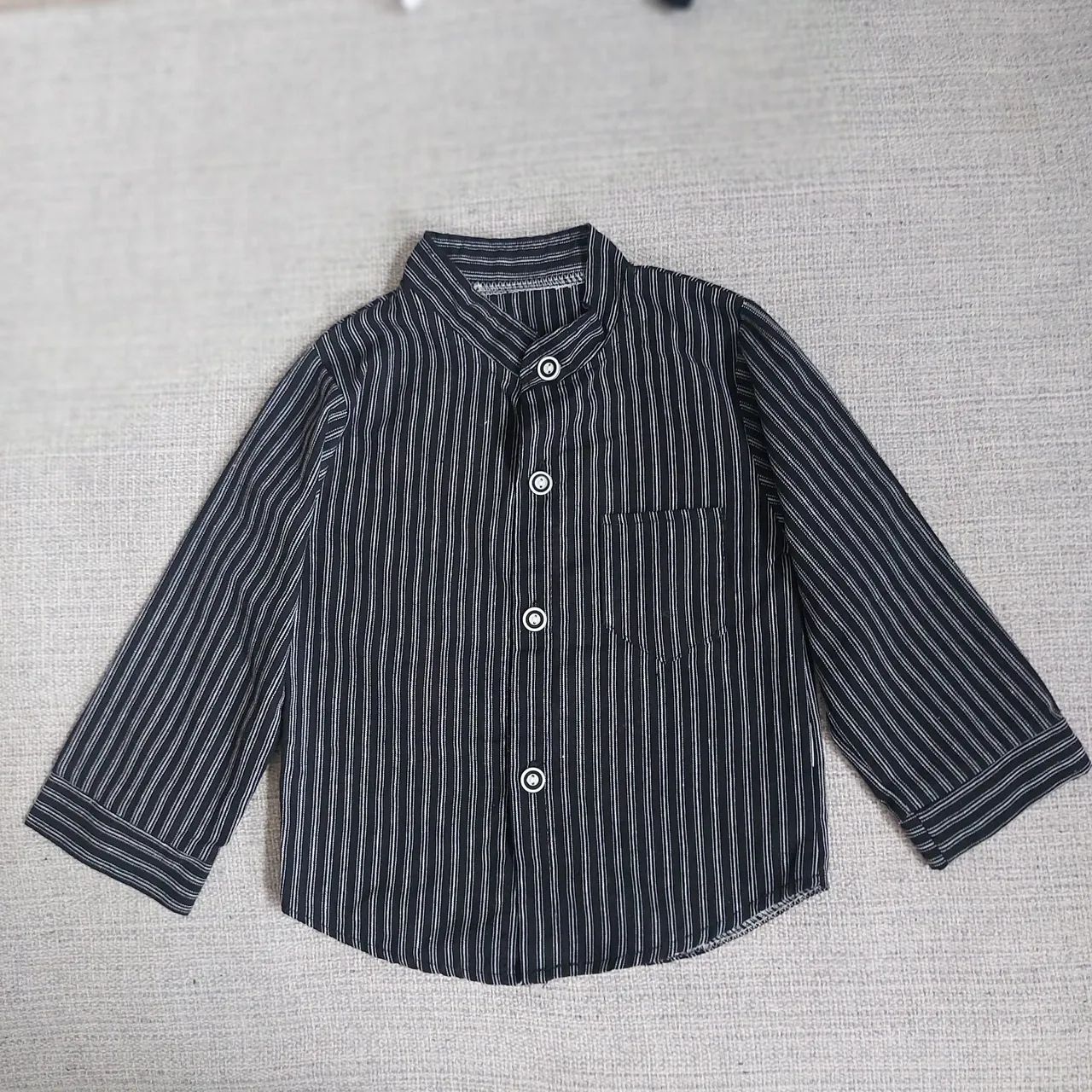 Camisa social bebê 12-18 meses