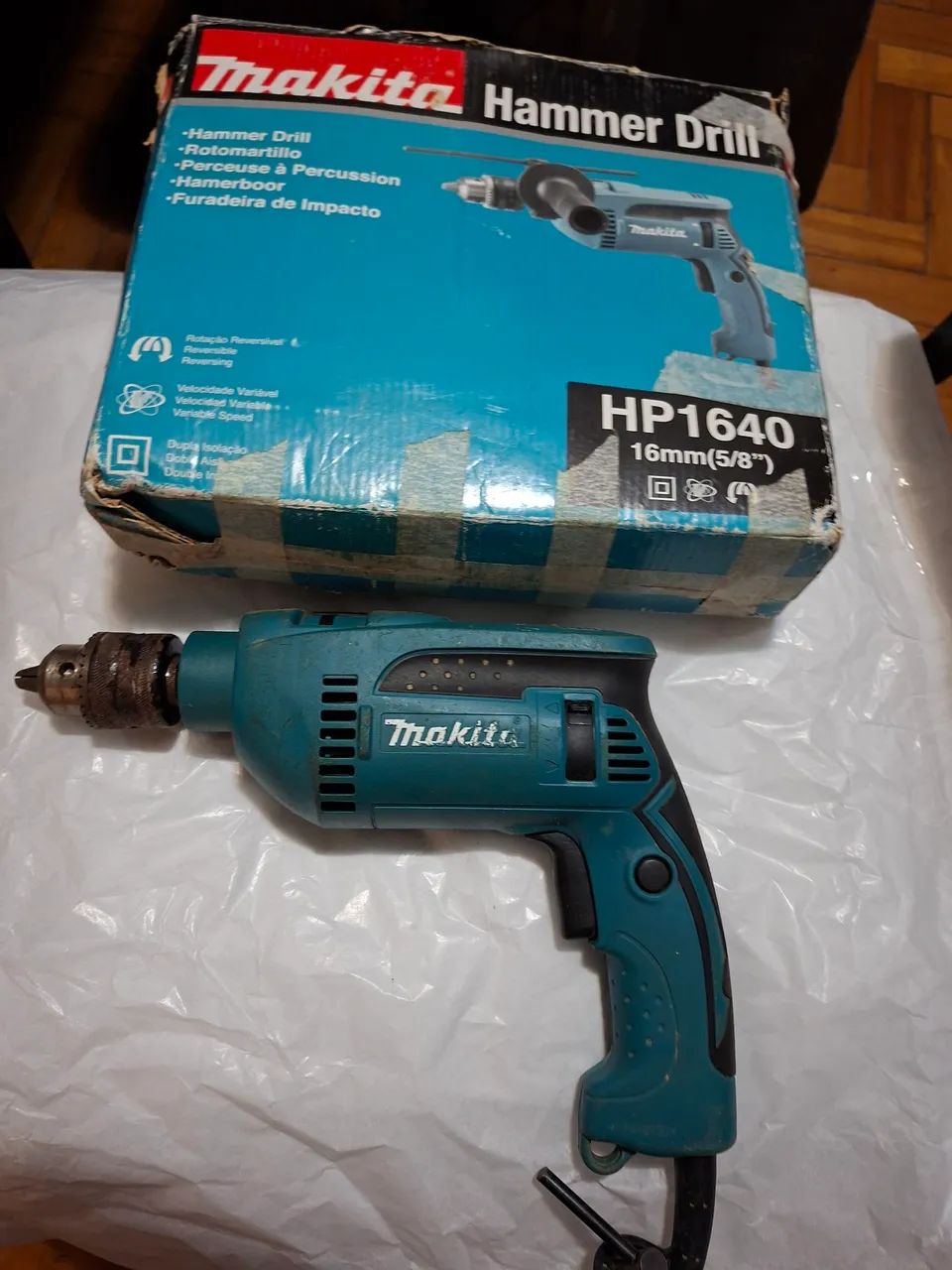 Maquina de Furar Makita 220v, a melhor Made in Brazil,não é chinesa, leia - Foto 3