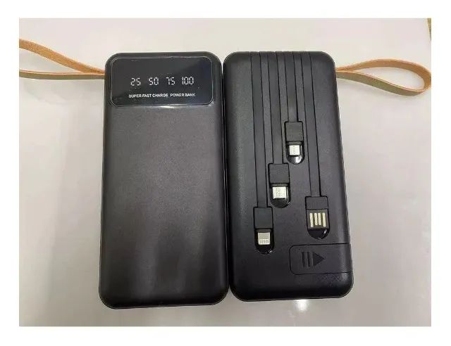 Bateria portátil Power Bank 10.000 mAh (novo)