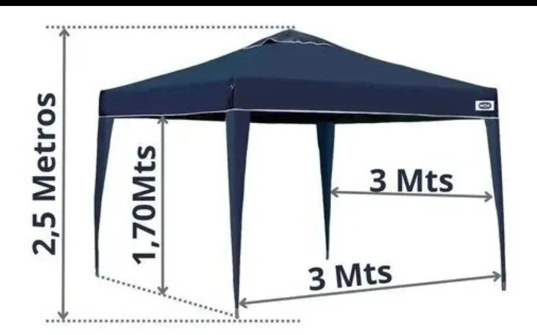 Tenda Articulada 3x3 Mor - Foto 6