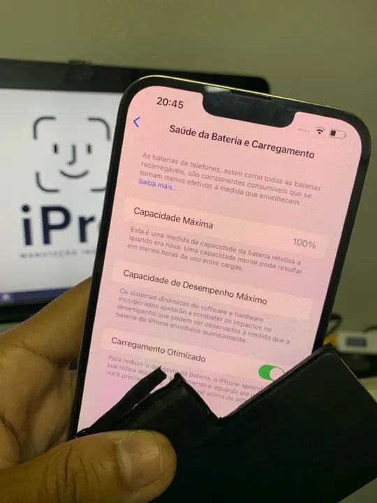 Bateria iPhone 11 Pro Saúde 100%