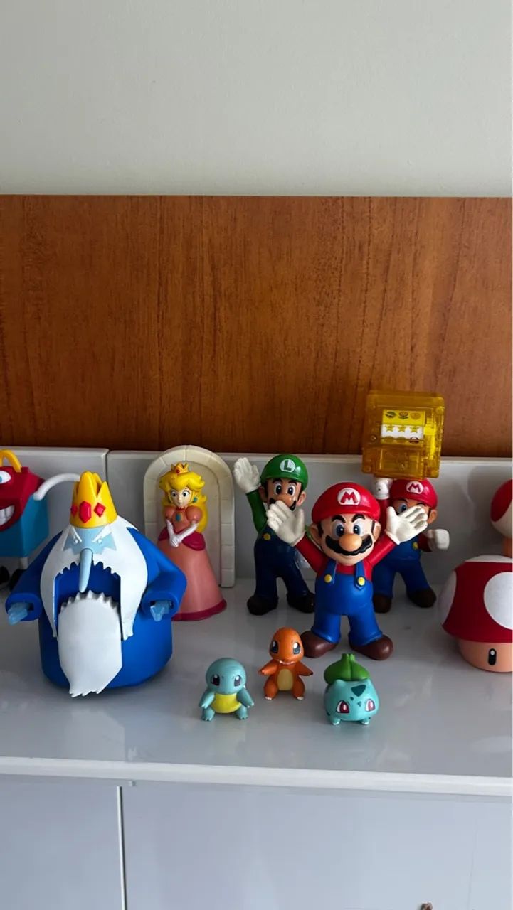 Bonecos Super Mario Bros - Coleção rara da Mc Donalds - Foto 4