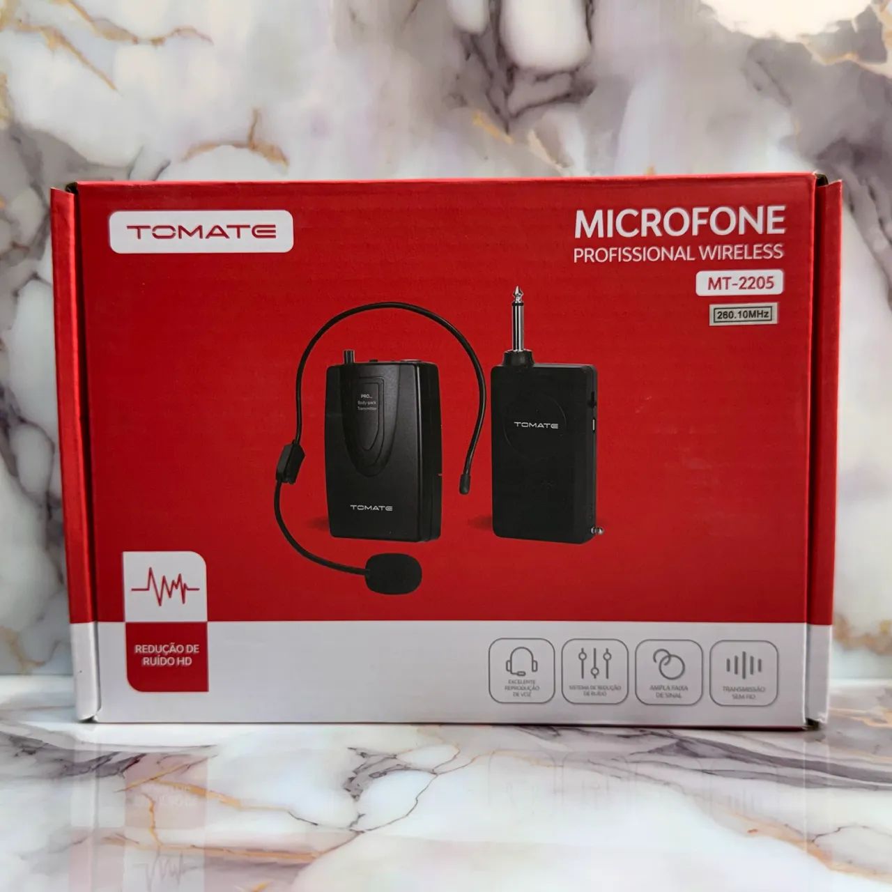 Microfone sem fio Profissional 