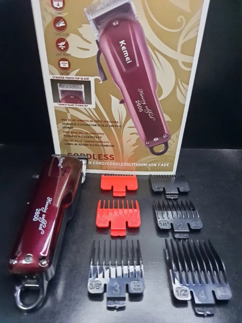 Maquina de corte kemei km2600