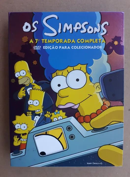 DVD box Os Simpsons 7° temporada