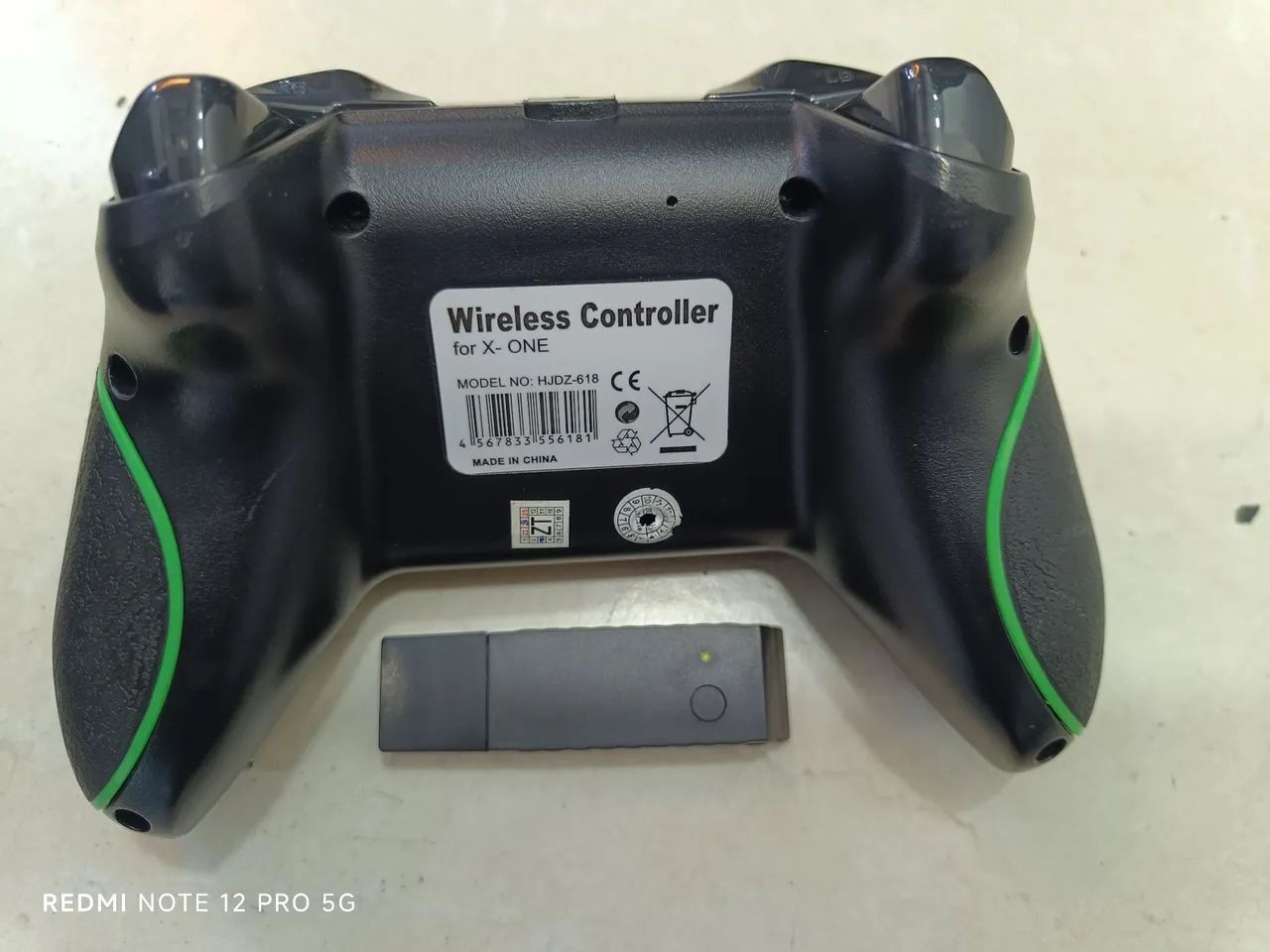 Controle Xbox One B17 gamepad sem fio para PC com adaptador sem fio de 2,4 GHz - Foto 2