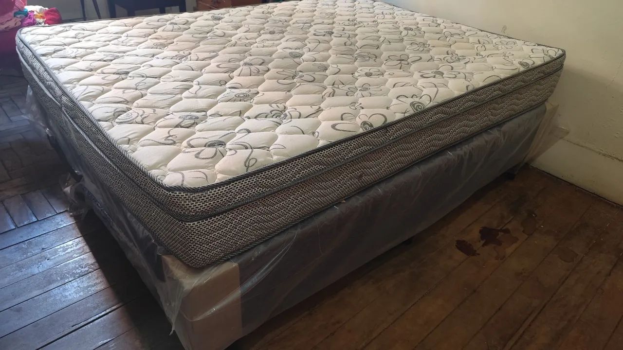 Cama box casal - Box Novo