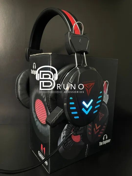 Headset Gamer Redragon The Engineer com Microfone - Foto 3