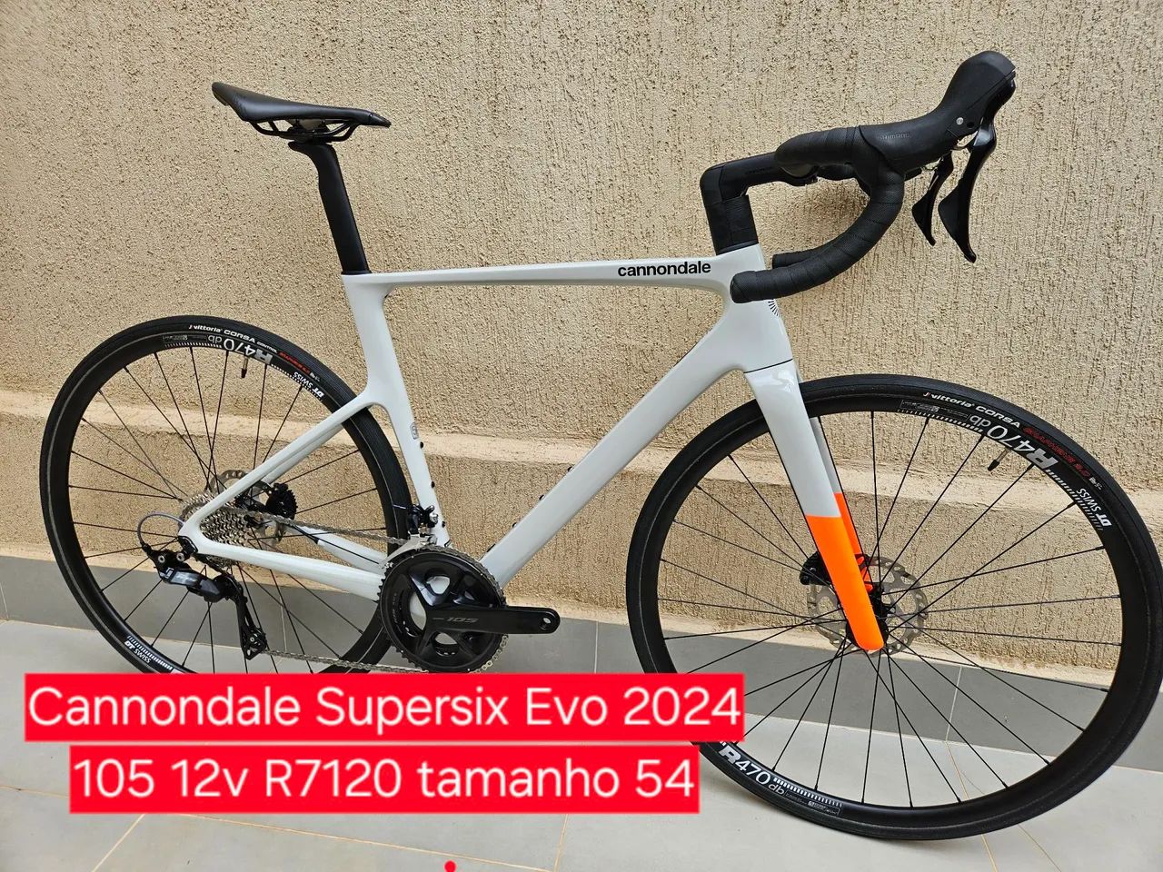 Cannondale Supersix Evo 2024 105 12v R7120 tamanho 54
