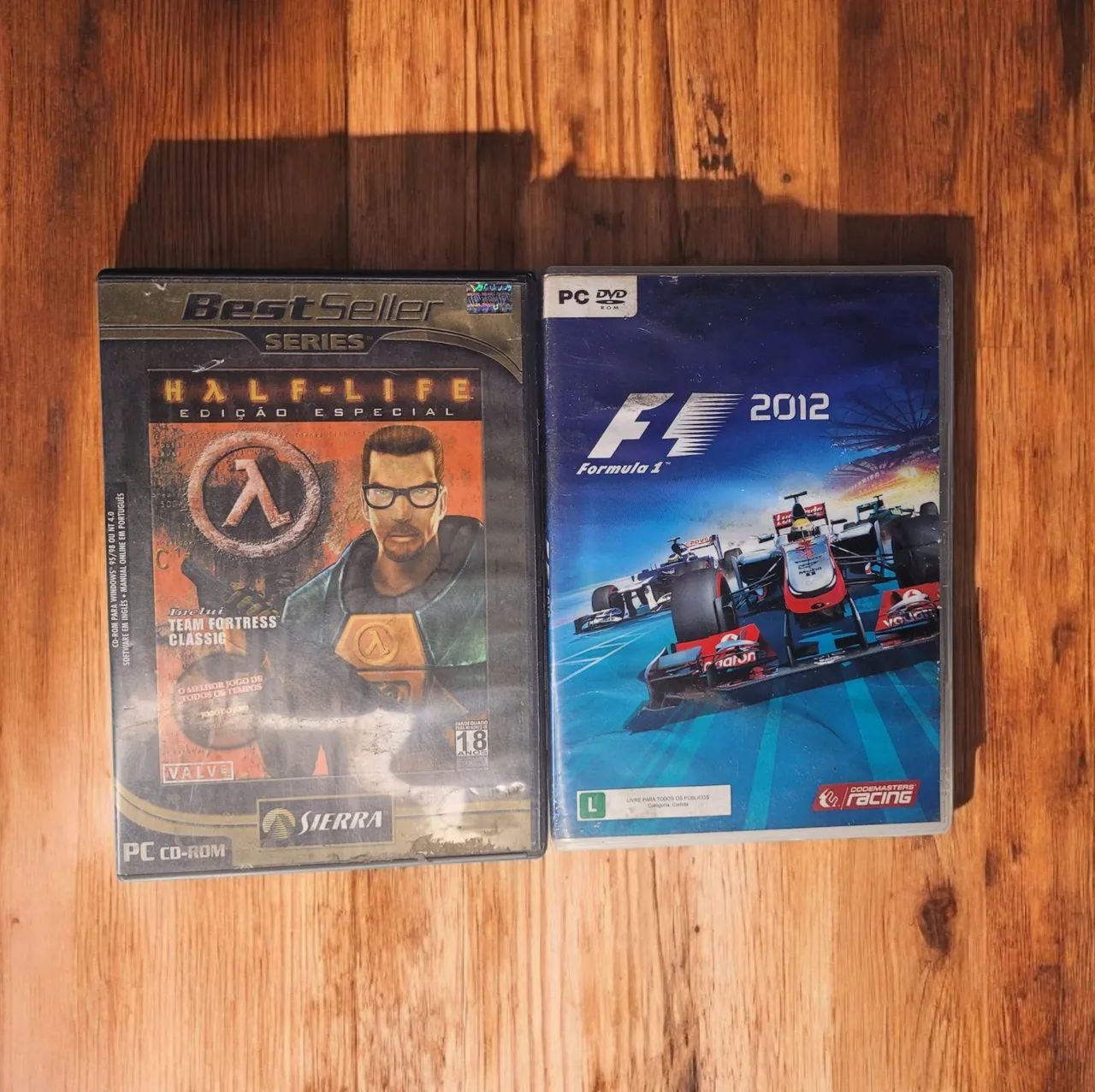 Half-Life Edição Especial e F1 2012 - PC