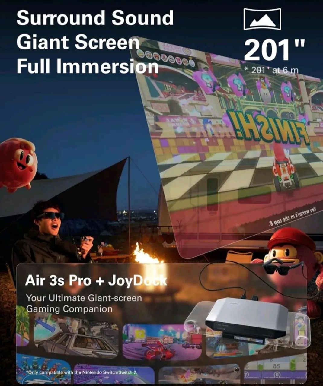 Óculos Rayneo Air3S PRO Novo  - Foto 6