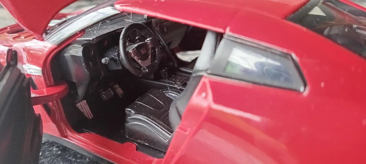 Miniatura JADA NISSAN Skyline R35 GTR  vermelho 1/24 - Foto 2