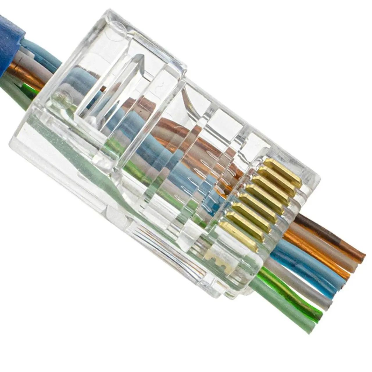 Conector RJ45 para Cabo de Rede (Honestidade e Qualidade é na JK eletrônicos) - Foto 3