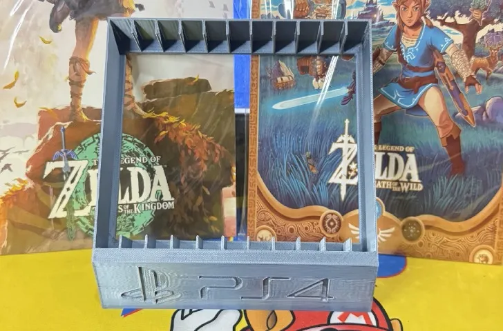 Suporte games ps4 em impressão 3D