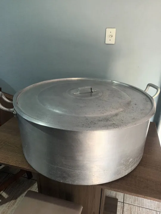 Panela de Alumínio 120 litros