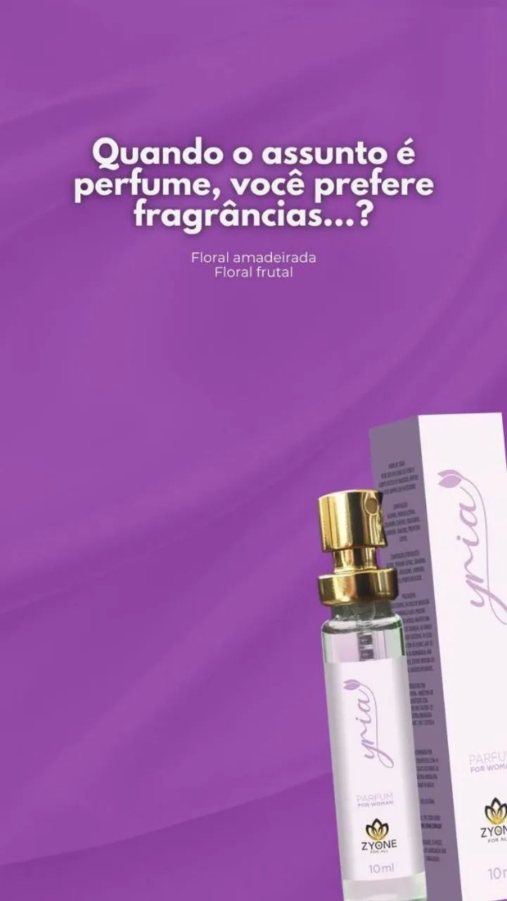 Perfume Yria Nobless Zyone  - 50ml - Foto 3