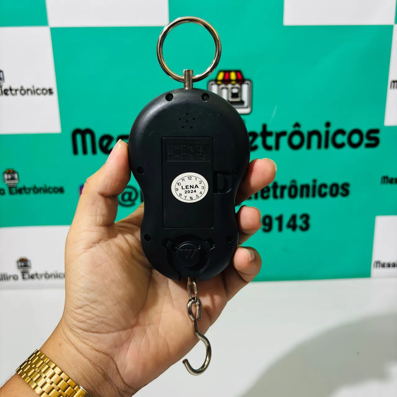 Balança eletrônica portátil BA-A08 - Foto 4