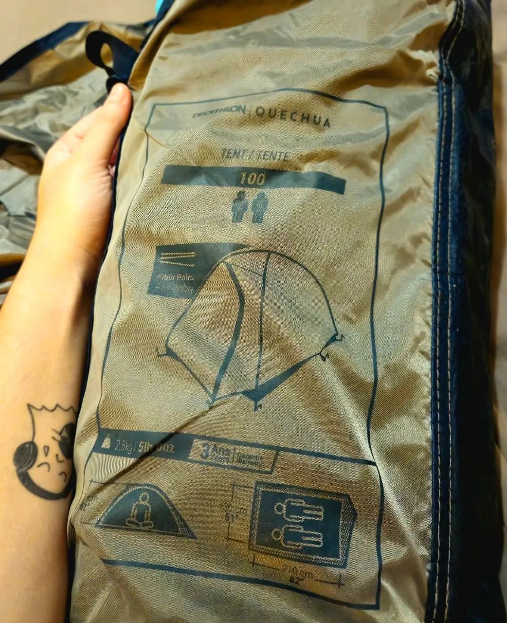 Barraca e Colchão para Camping - Foto 2