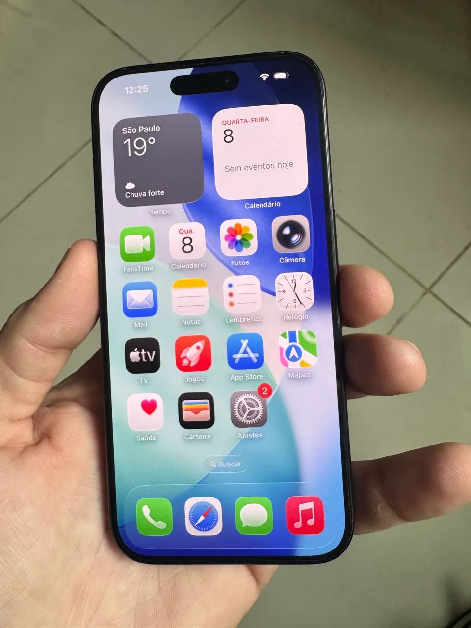 iPhone 15 Pro 256gb Black Titanium - Caixa original - Celulares e