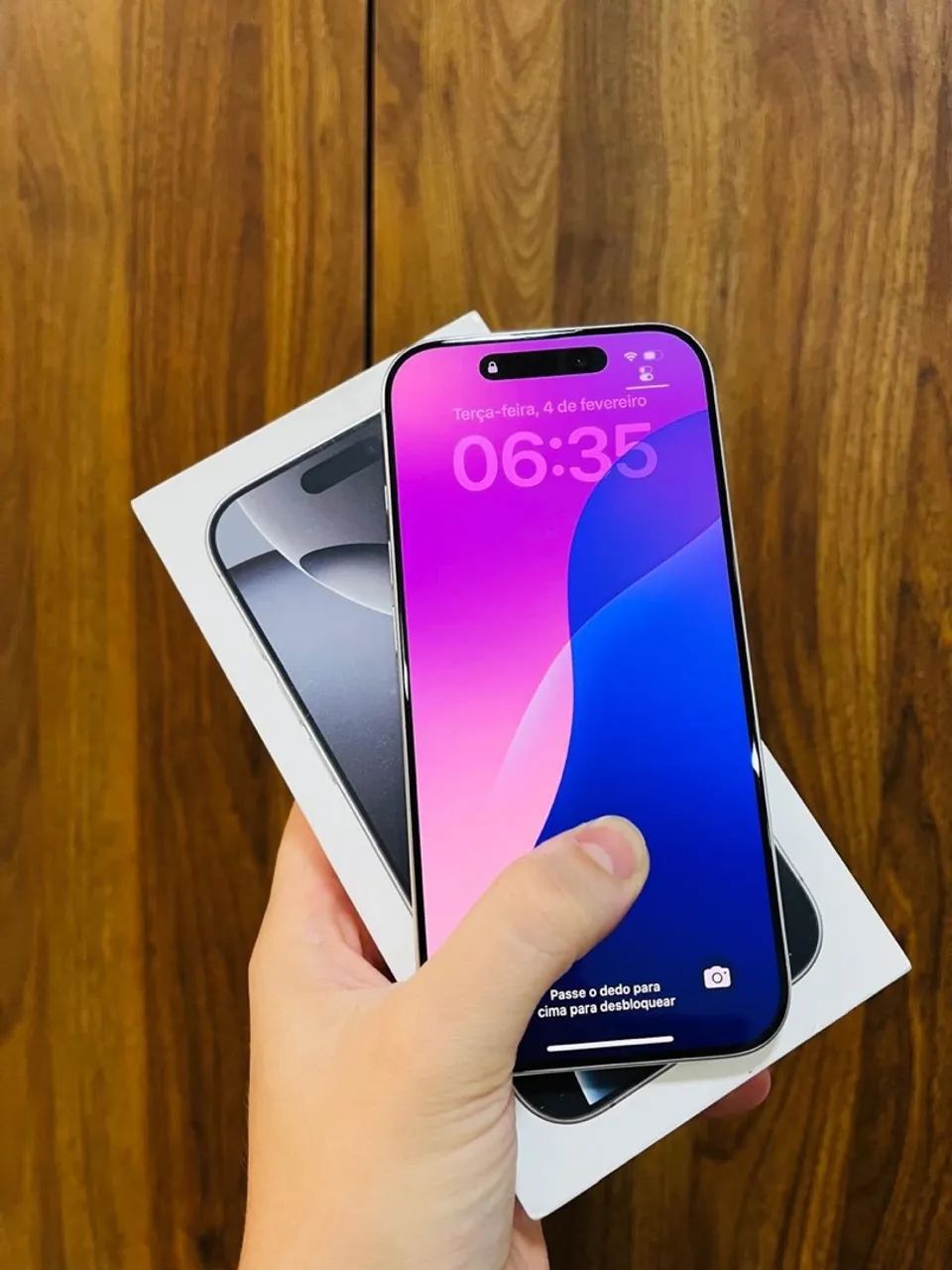 iPhone 15 pro maxx 256gb branco - loja aberta  - Foto 4