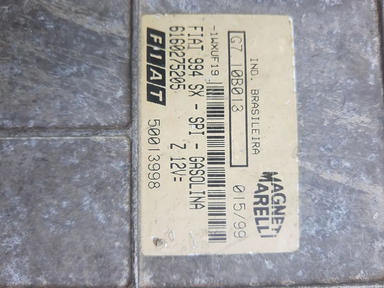modulo magneti marelli fiat 994 sx spi gasolina g7 10b013