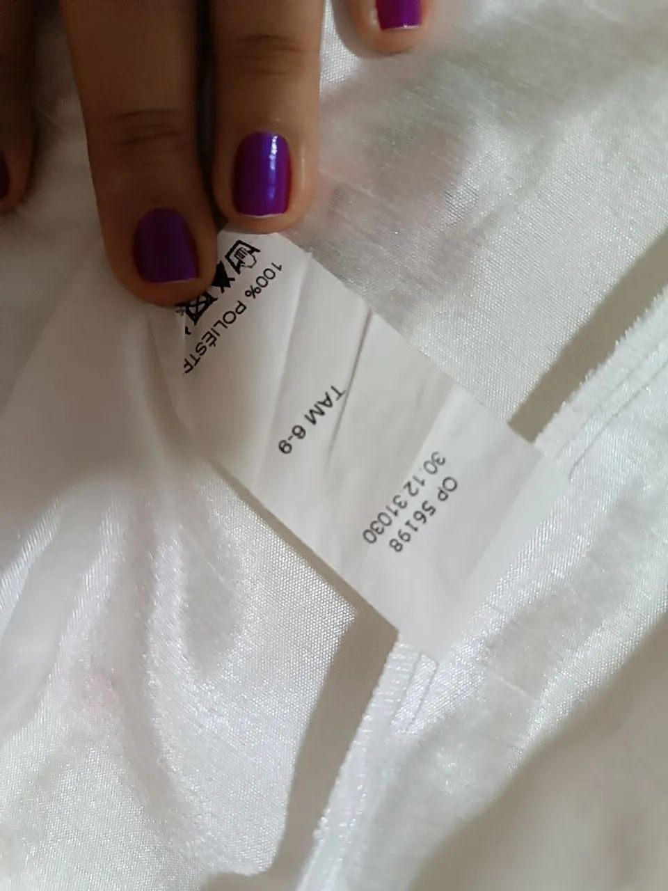 Vestido infanti Petit Cherie (6-9 meses) - Foto 4