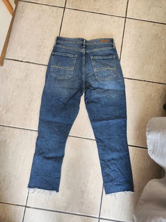 Jeans Levi's 38/40 cintura alta - Foto 4