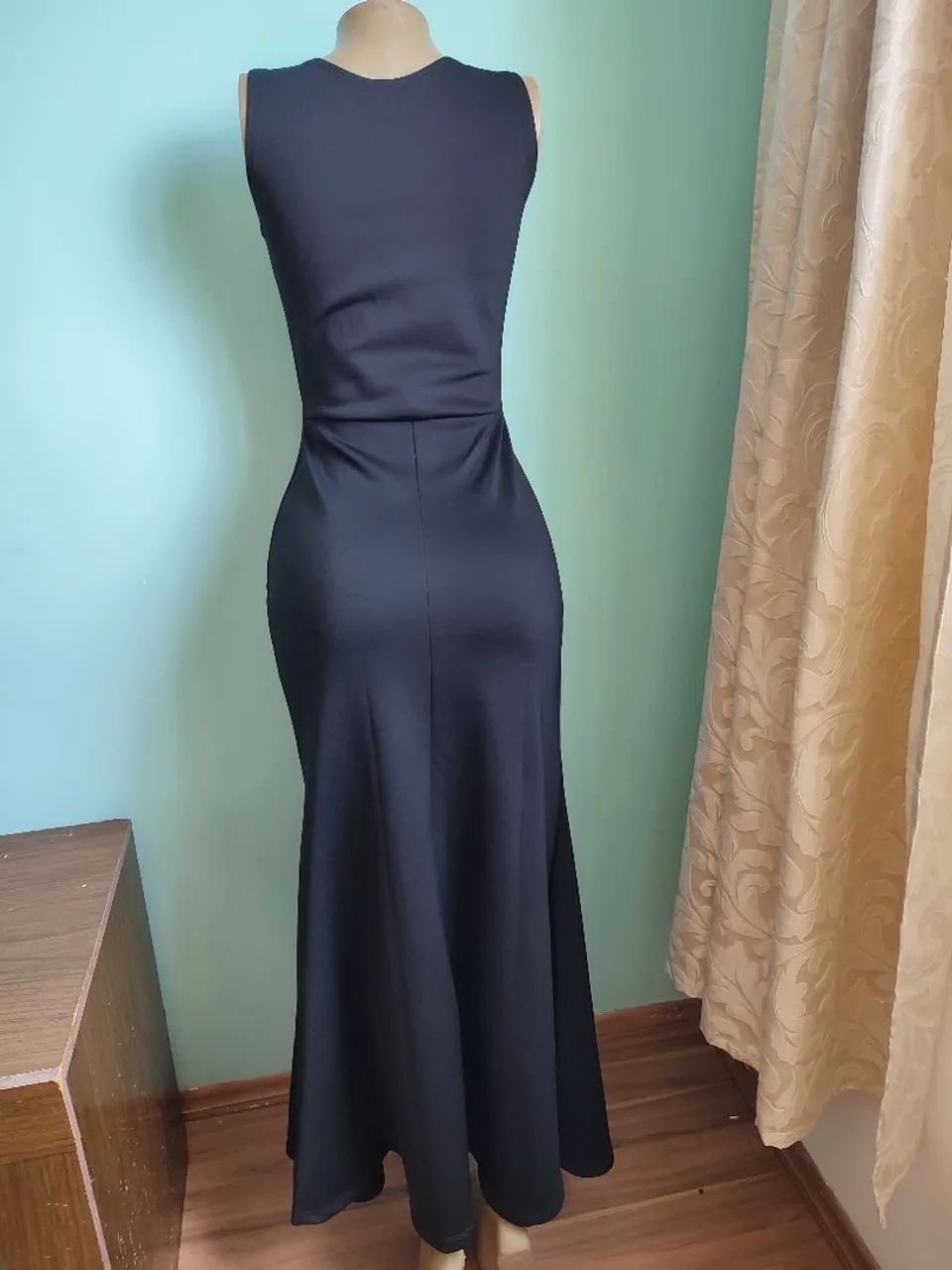 Vestido preto longo  - Foto 4