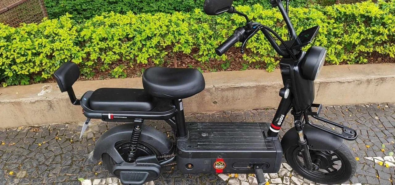 Bicicleta elétrica 2024 sudu - Foto 2