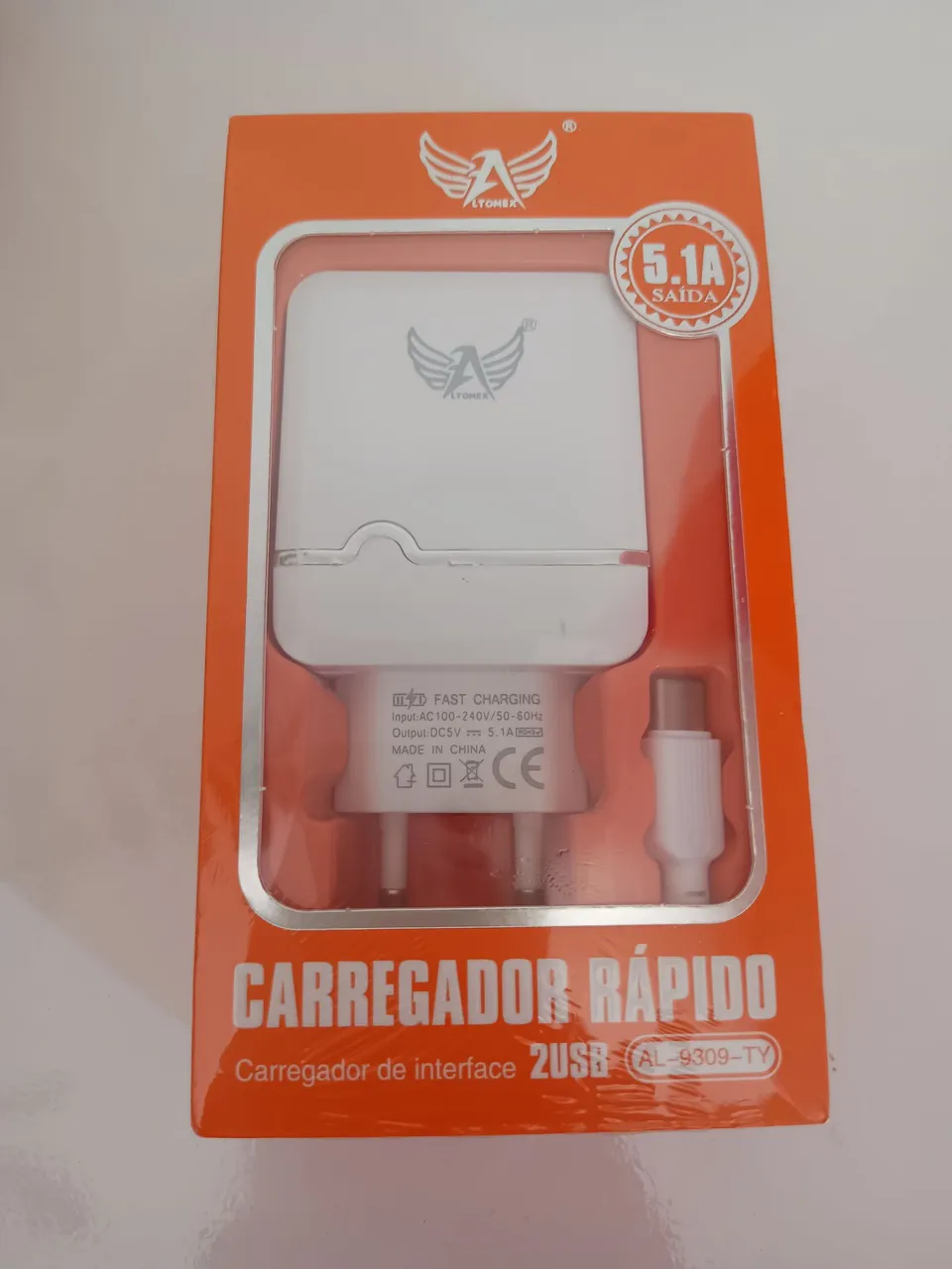 Carregador Tipo C