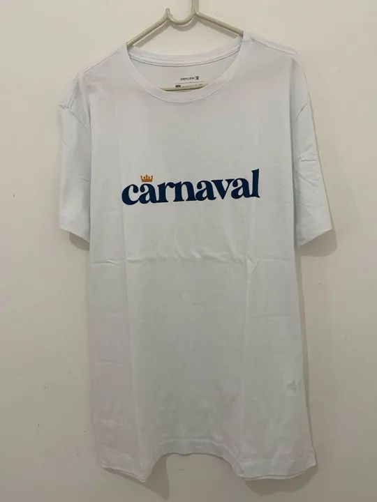 Camiseta Osklen carnaval original GG nova nunca usada 