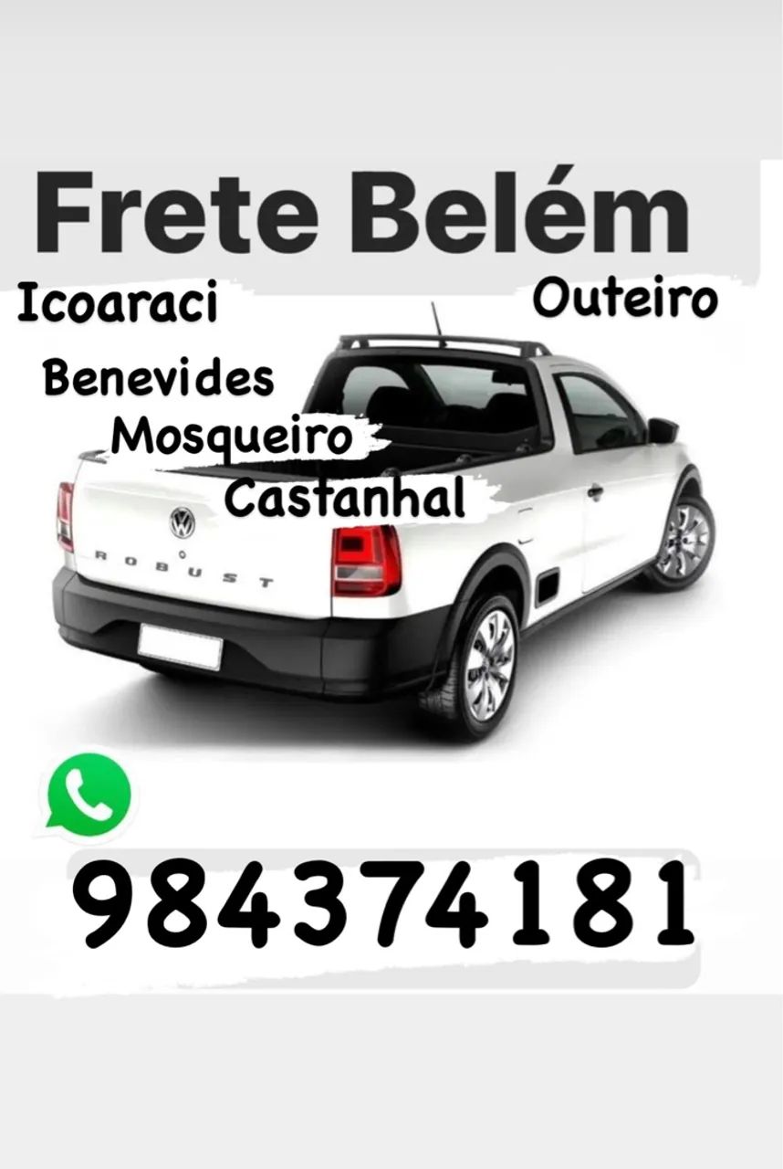 FRETE PEQUENOS P QLQR LOCALIZAÇÃO 