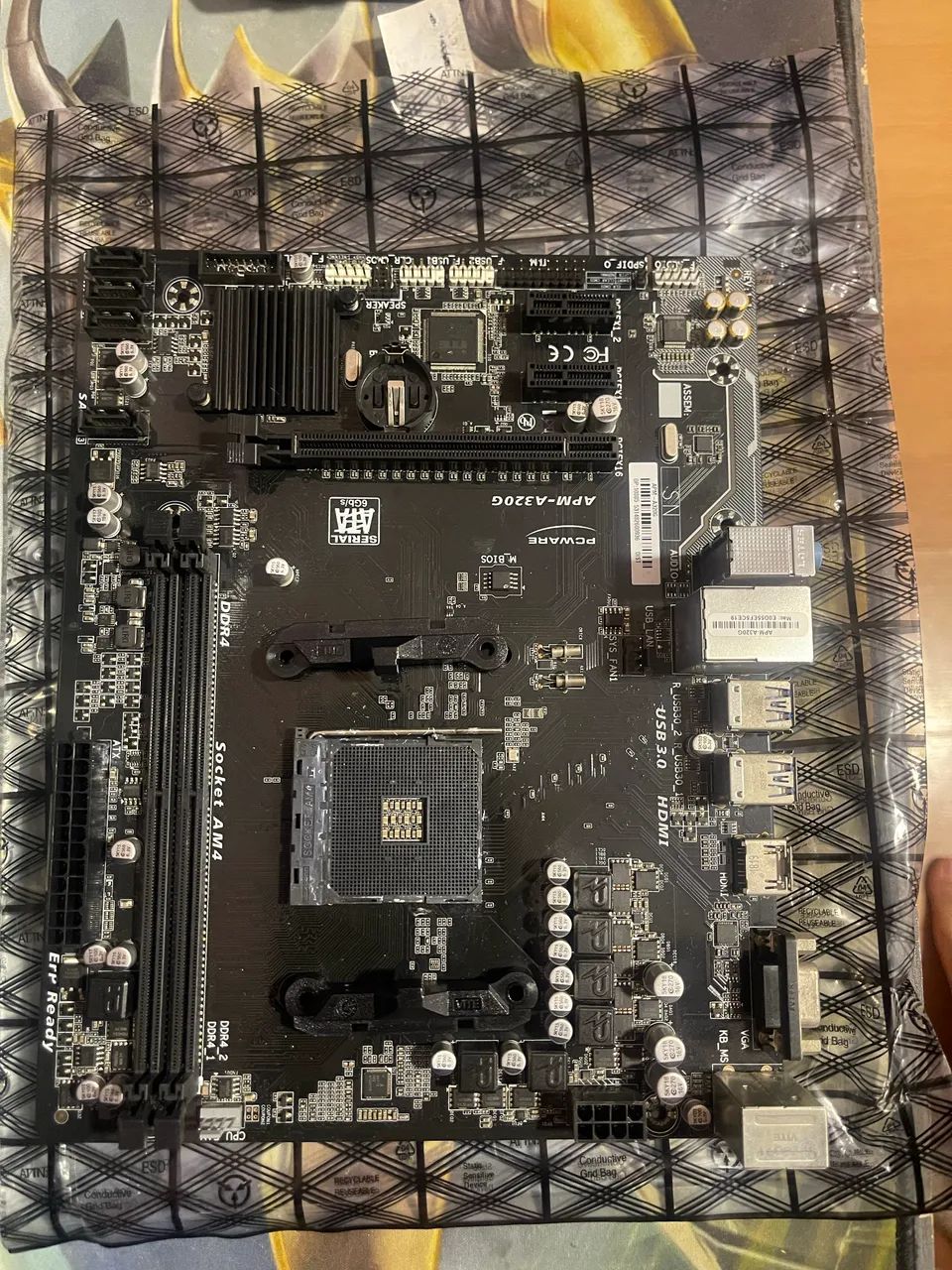 Placa mãe a320 ( conserto ou retirada de peças) 