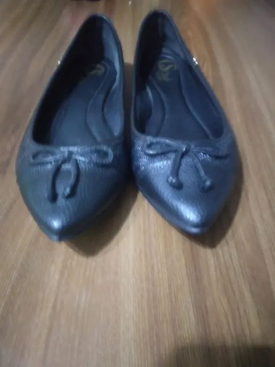 Sapatilha Feminina Preta - Foto 5