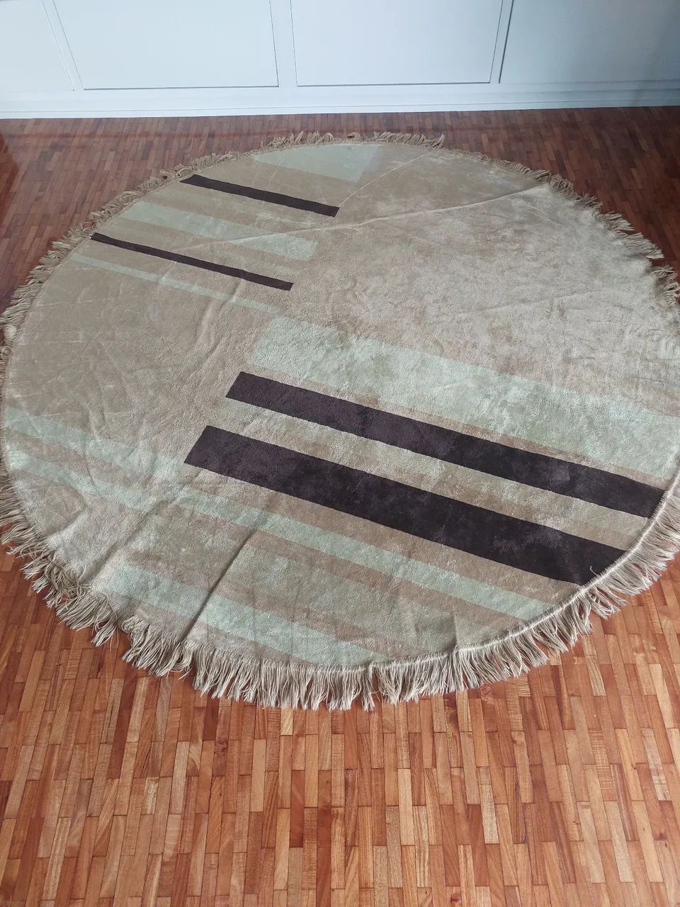 TAPETE BELGA , REDONDO  2 M