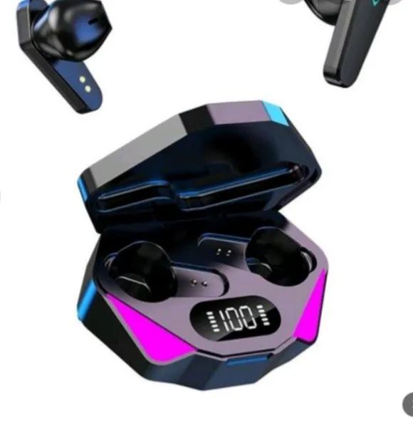 Fone de Ouvido Gamer Sem Fio com Design Moderno - Foto 6