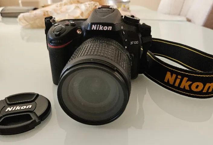 Câmera NIKON DSLR D-7100 COMPLETA, com acessórios - Foto 2