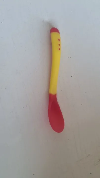 Colher termica de Silicone para Bebê