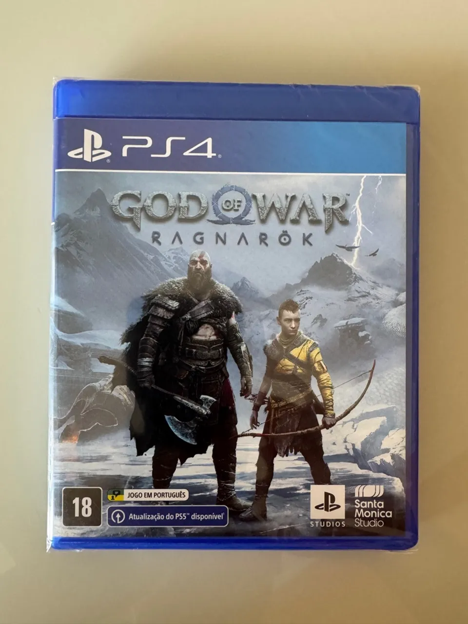 God of War Ragnarok - PS4 Dublado em Português