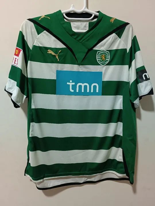 Camisa Sporting  2009/10 Abel Ferreira - Foto 2