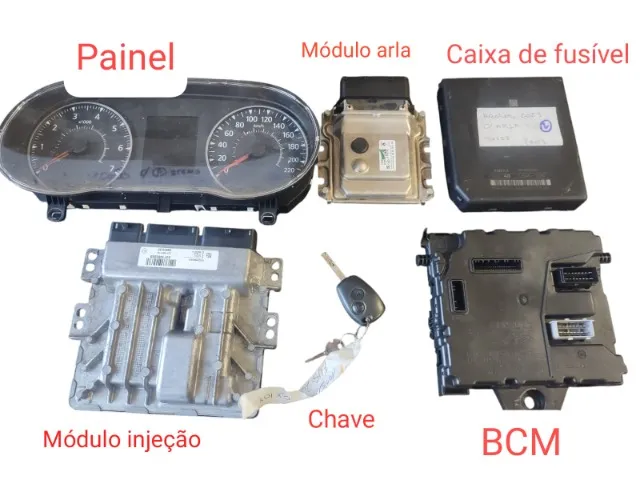 Kit Módulo Injeção Renault Master 2.3 2023/2024 Com Arla