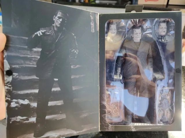 Frankenstein Neca Ultimate Action Figure Boneco Terror Universal Monsters Original - Foto 3