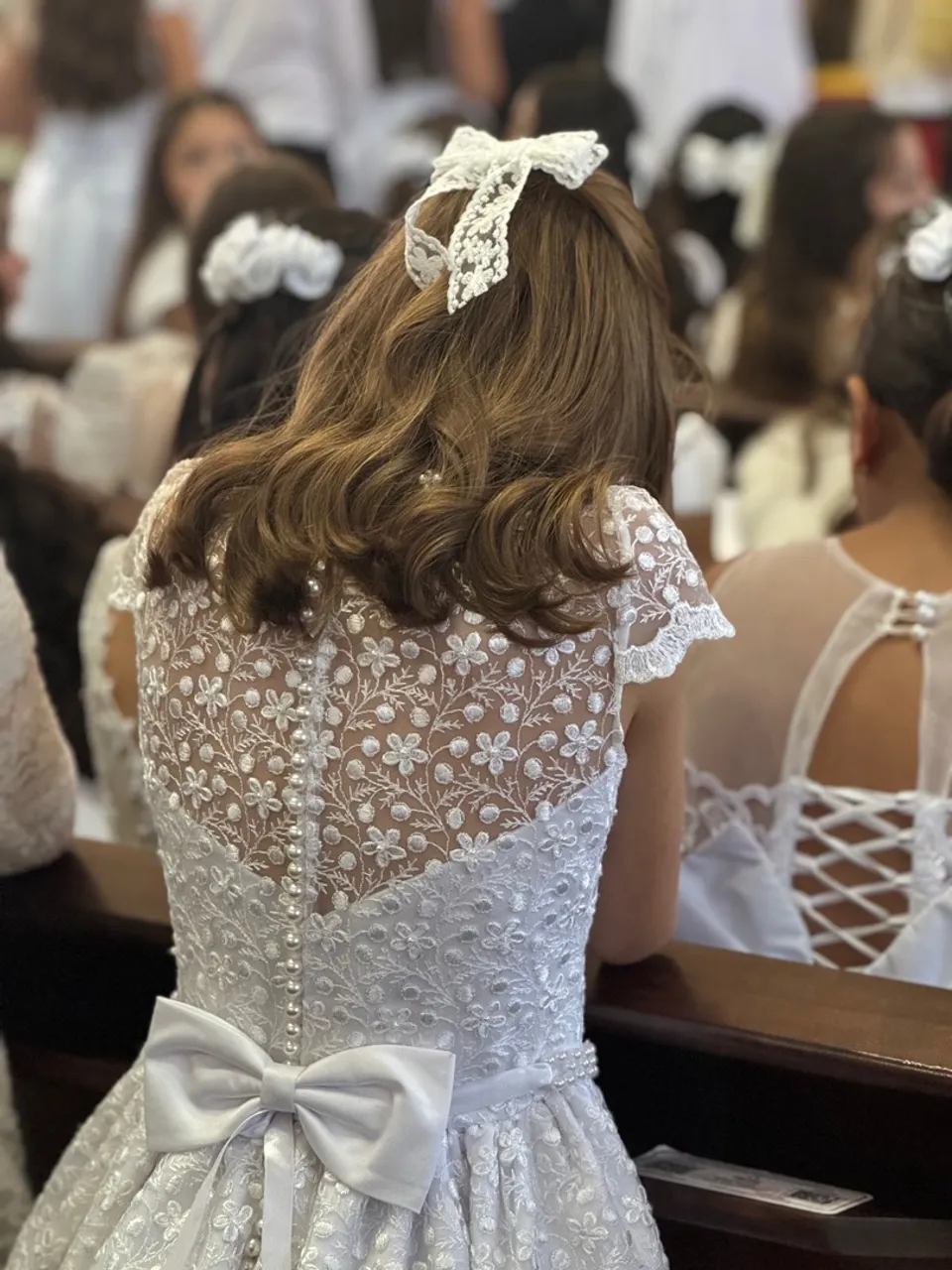 Algodao Crisma Vestidos Para Crisma Branco Vestido Primeira