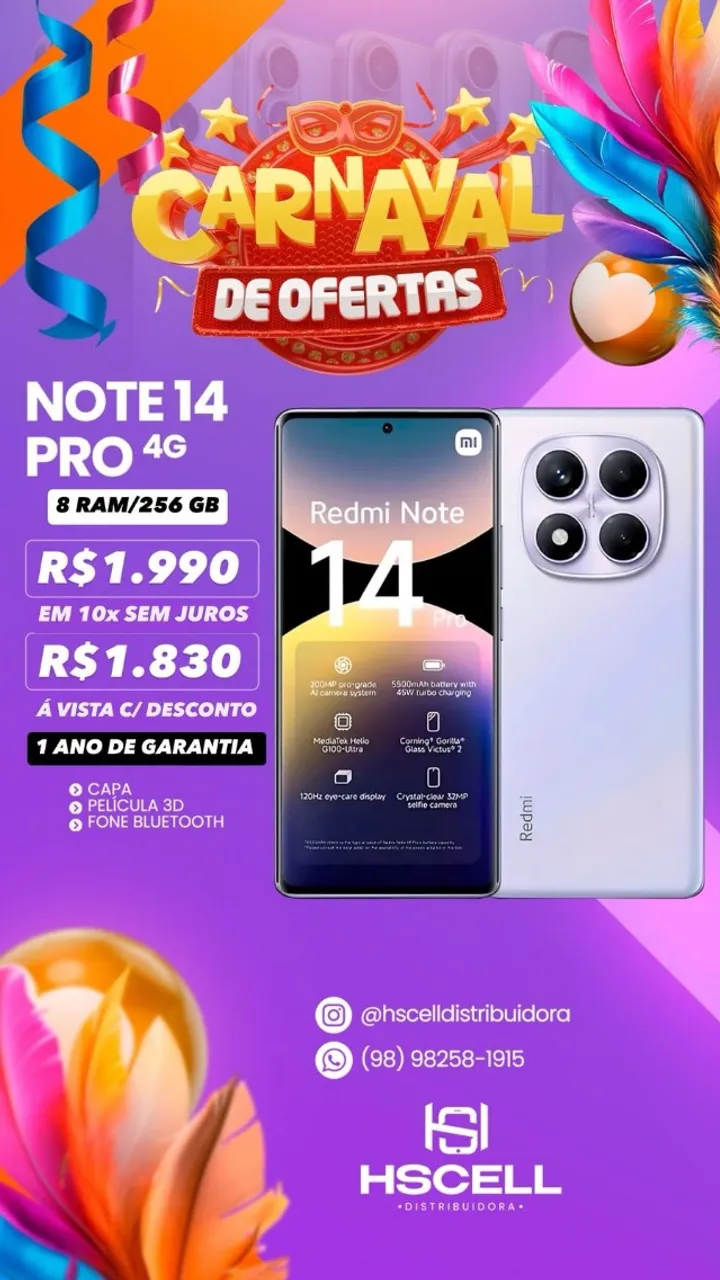 REDMI NOTE 14 PRO 4G 8/256.