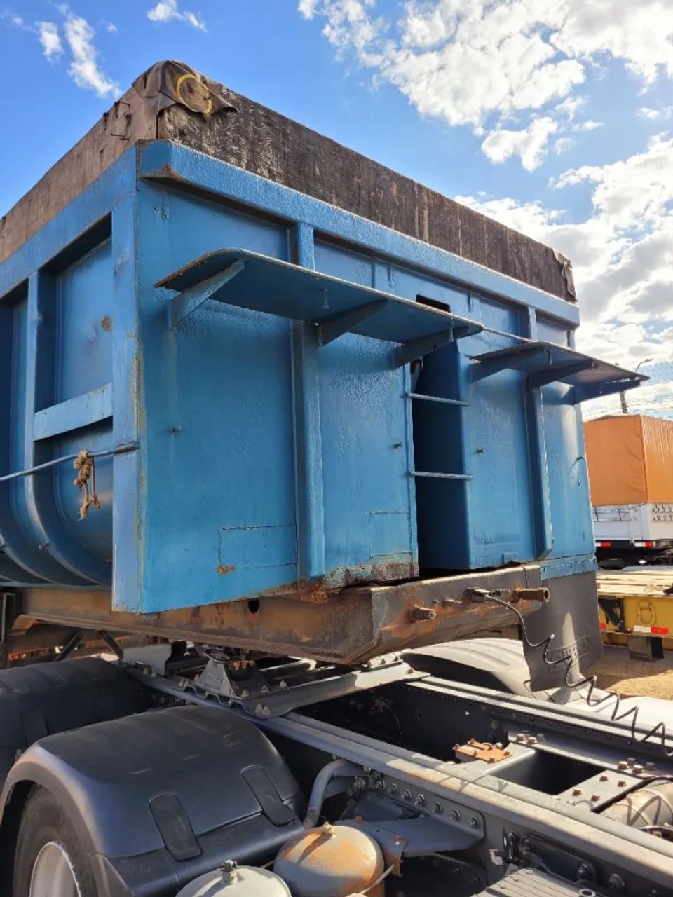 CARRETA CAÇAMBA BASCULANTE GUERRA 2003 30M³ COM FOMINHA PARA 35M³ - Foto 8